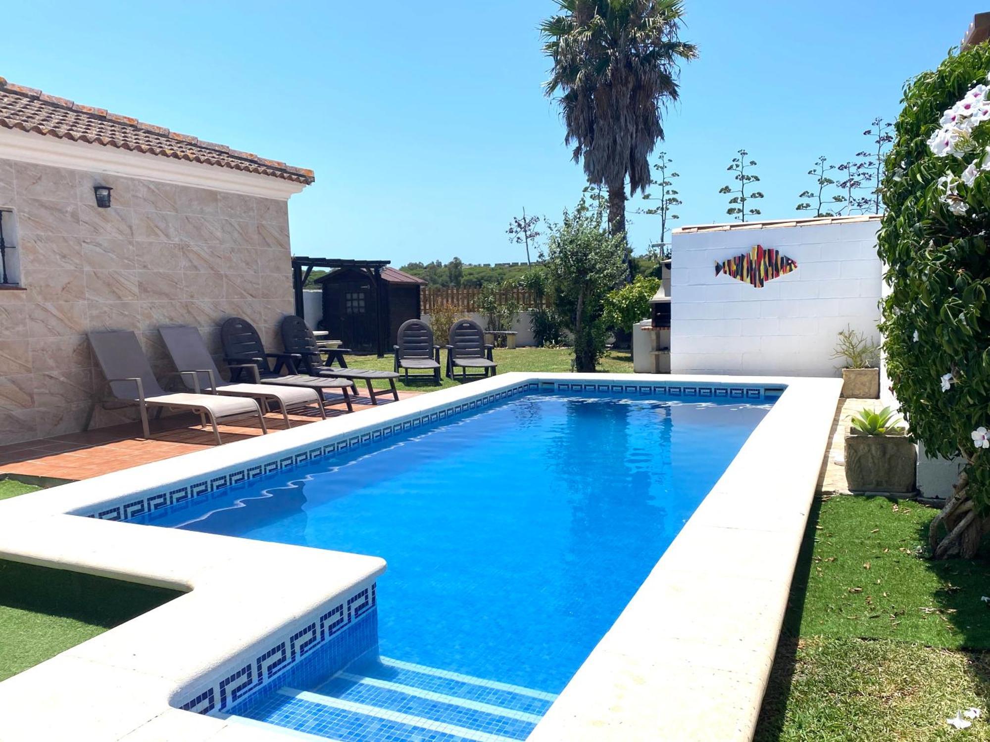 Villa El Bomberito Chiclana de la Frontera Esterno foto